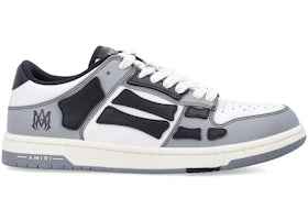 AMIRI Skel Top Low Varsity Grey Black (Women's) - vue 360