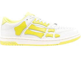 AMIRI Skel Top Low White Fluorescent Yellow