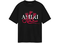 AMIRI Snake Tee Black/Red