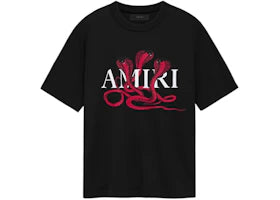 AMIRI Snake Tee Black/Red