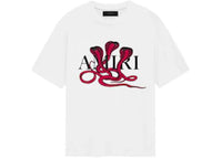 AMIRI Snake Tee White/Red