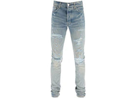 AMIRI Thrasher Plus Jeans Clay Indigo - vue 360