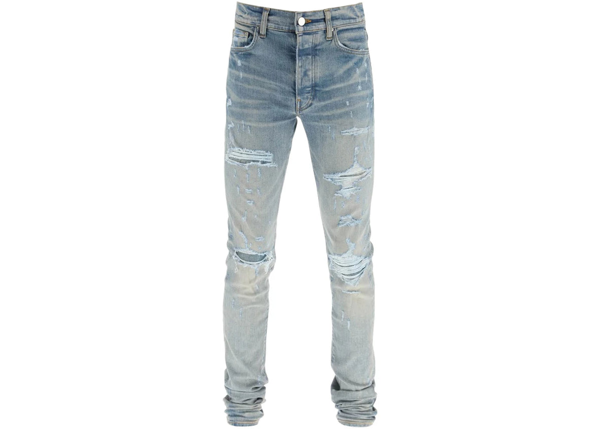 AMIRI Thrasher Plus Jeans Clay Indigo - vue secondaire A