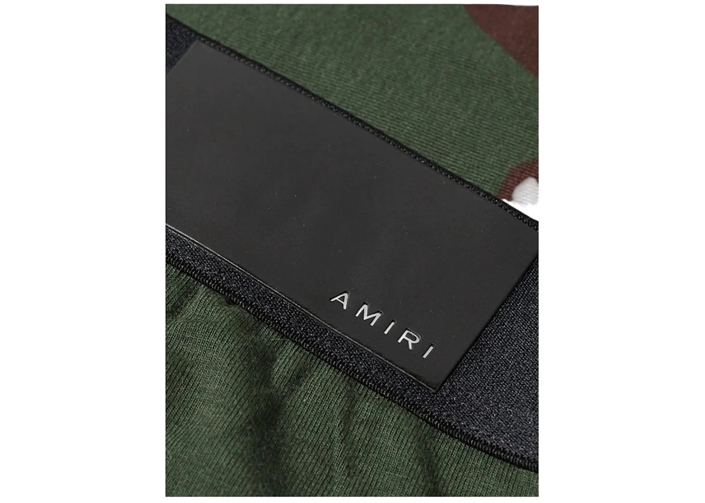 AMIRI Waistband Camo Boxers Orange / Black - vue secondaire B
