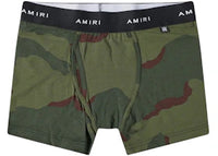 AMIRI Waistband Camo Boxers Orange / Black