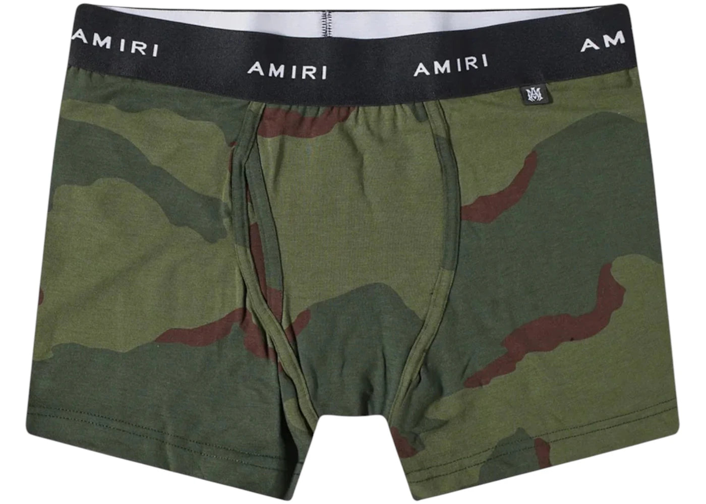 AMIRI Waistband Camo Boxers Orange / Black - vue secondaire A