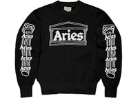 Aries Column Sweatshirt Black
