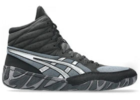 ASICS Aggressor 6 Black Pure Silver - vue 360