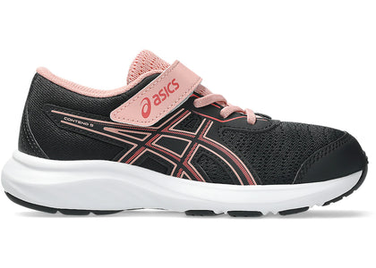 ASICS Contend 9 Black Dark Pink Clay (PS) - sneakers view 2