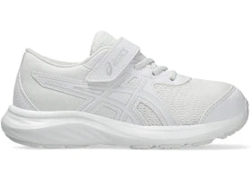 ASICS Contend 9 White Glacier Grey (PS) - vue 360