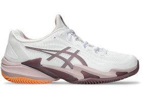 ASICS Court FF 3 Clay White Watershed Rose (Women's) - vue 360