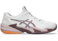 ASICS Court FF 3 Clay White Watershed Rose (Women's)