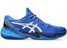 ASICS Court FF 3 Novak Clay Tuna Blue Pure Silver - authentic ASICS sneakers