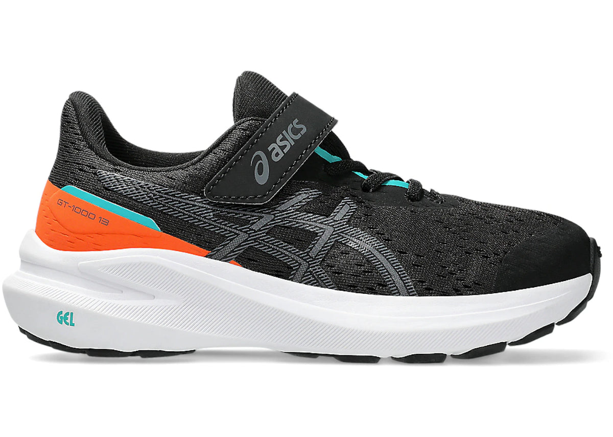 ASICS GT-1000 13 Black Carbon (PS) - vue secondaire A