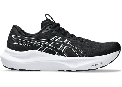 ASICS GT-2000 14 Black White (Women's) - authentic ASICS sneakers