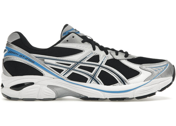 ASICS GT-2160 Black Pure Silver Bright Blue sneakers - authentic streetwear shoes