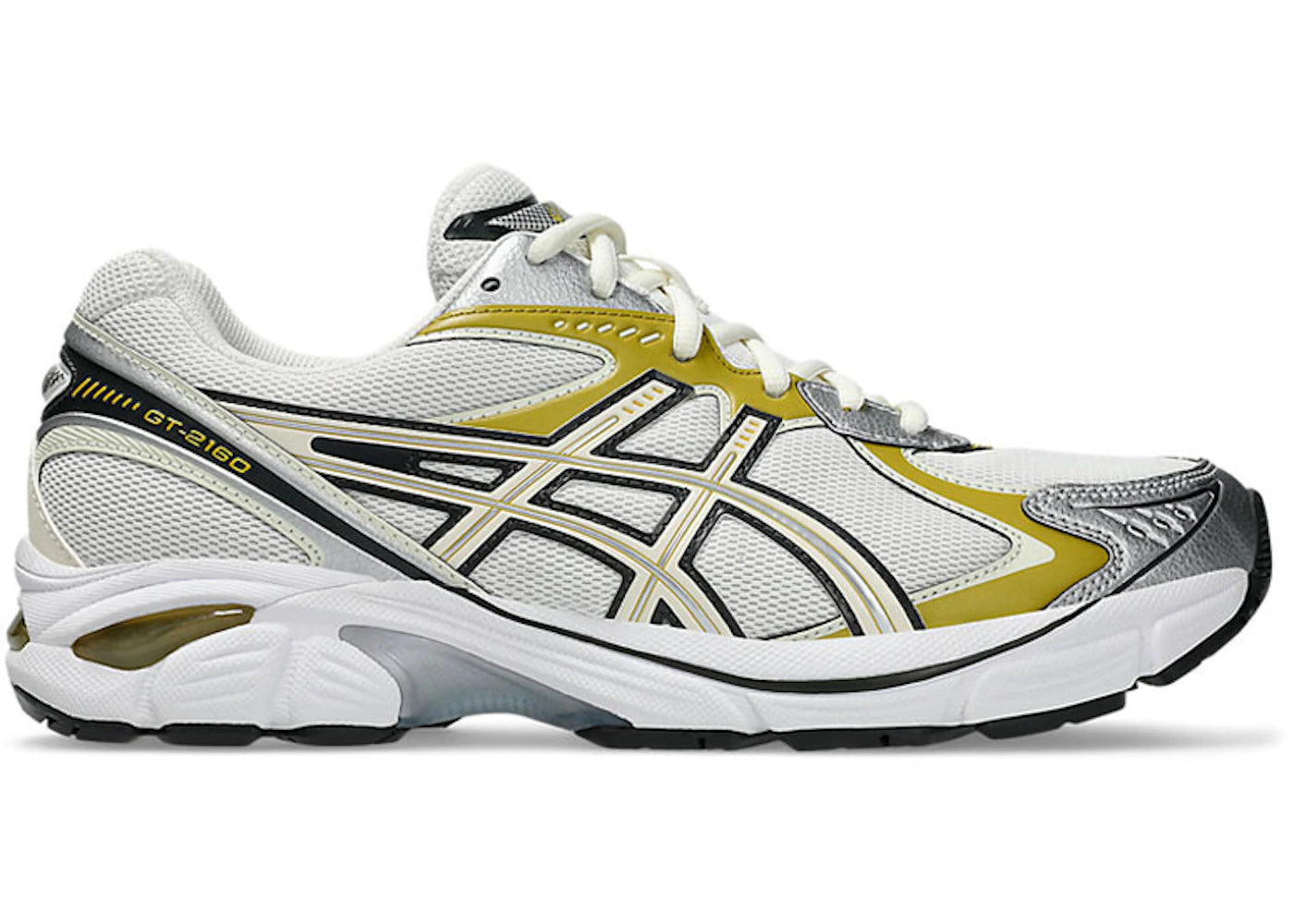 ASICS GT-2160 Cream Dark Mustard - vue 360