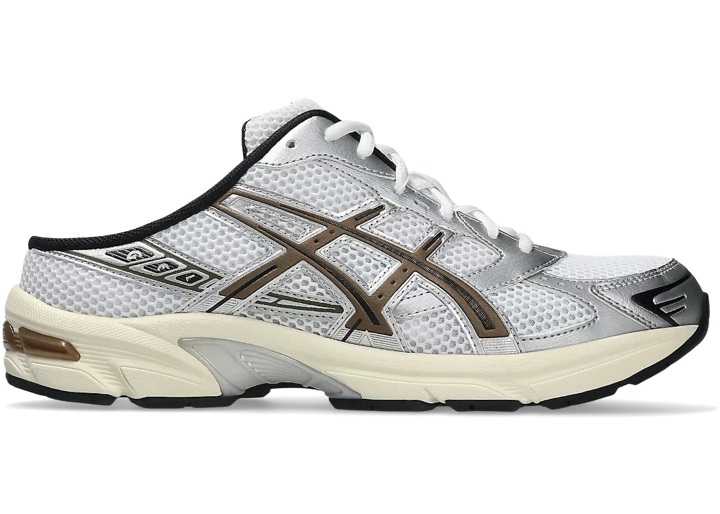 ASICS Gel-1130 Mule White Clay Canyon - vue 360