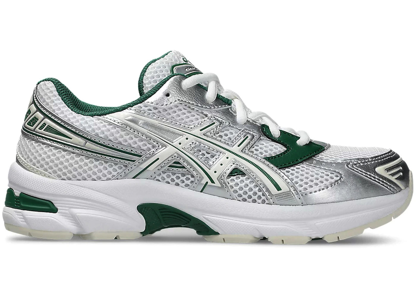 ASICS Gel-1130 White Shamrock Green (GS) sneakers - authentic ASICS shoes