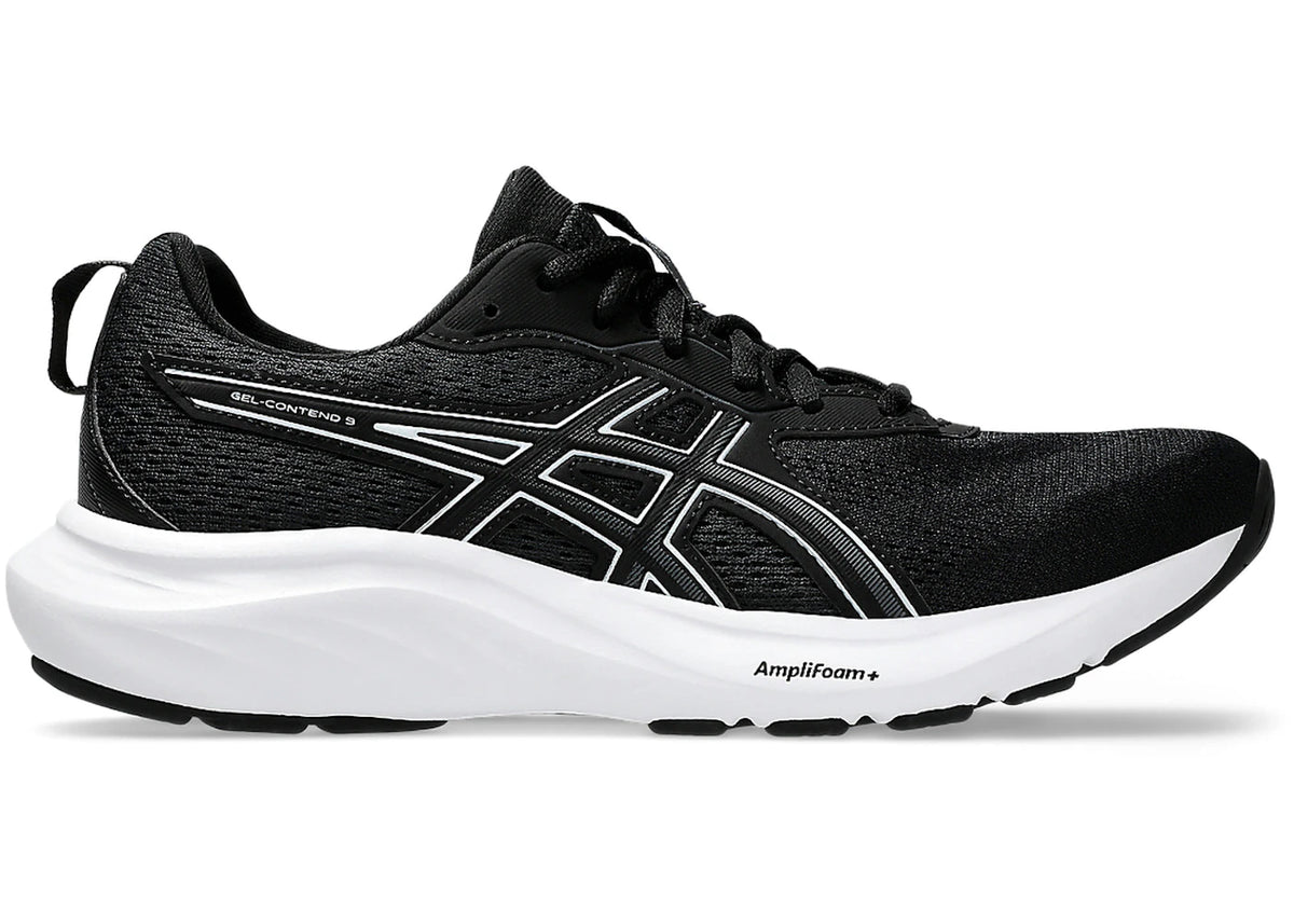 ASICS Gel-Contend 9 Black White (Women's) - vue 360