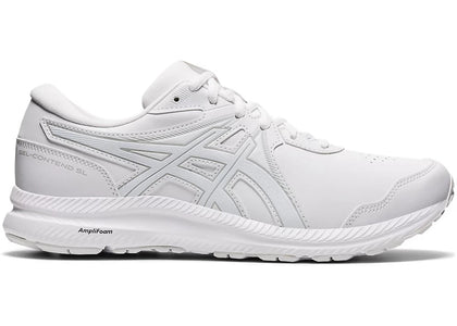 ASICS Gel-Contend SL White Grey - sneakers view 2