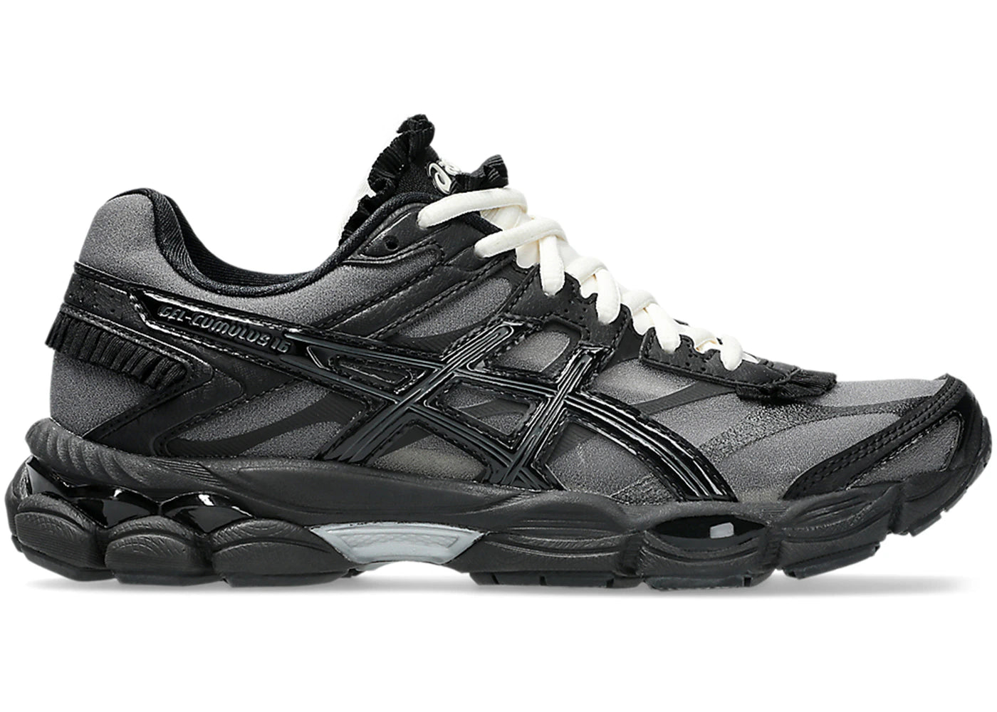 ASICS Gel Cumulus 16 Griff Black White - vue 360