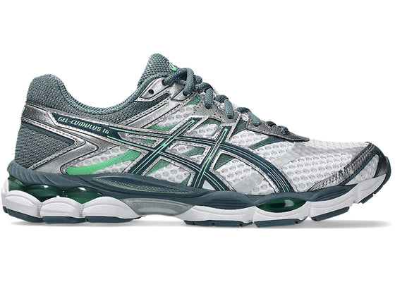 ASICS Gel-Cumulus 16 White Ironclad sneakers - authentic ASICS shoes