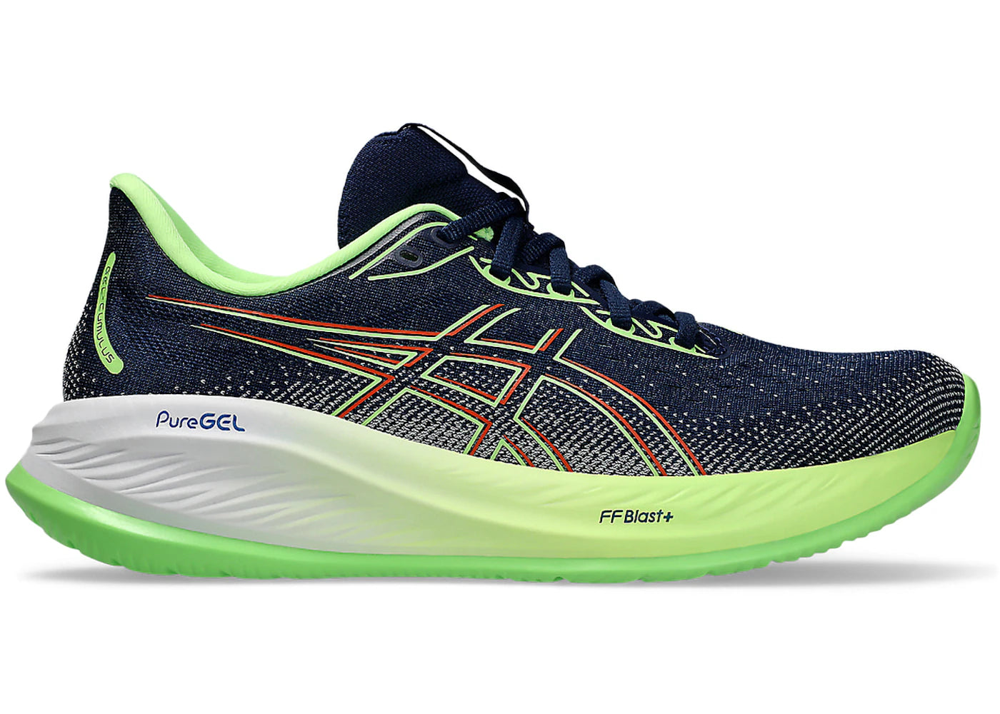 ASICS Gel-Cumulus 26 Limited Edition Blue Expanse Illuminate Green - vue secondaire A