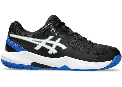 ASICS Gel-Dedicate 8 Black Tuna Blue (GS) - sneakers view 2