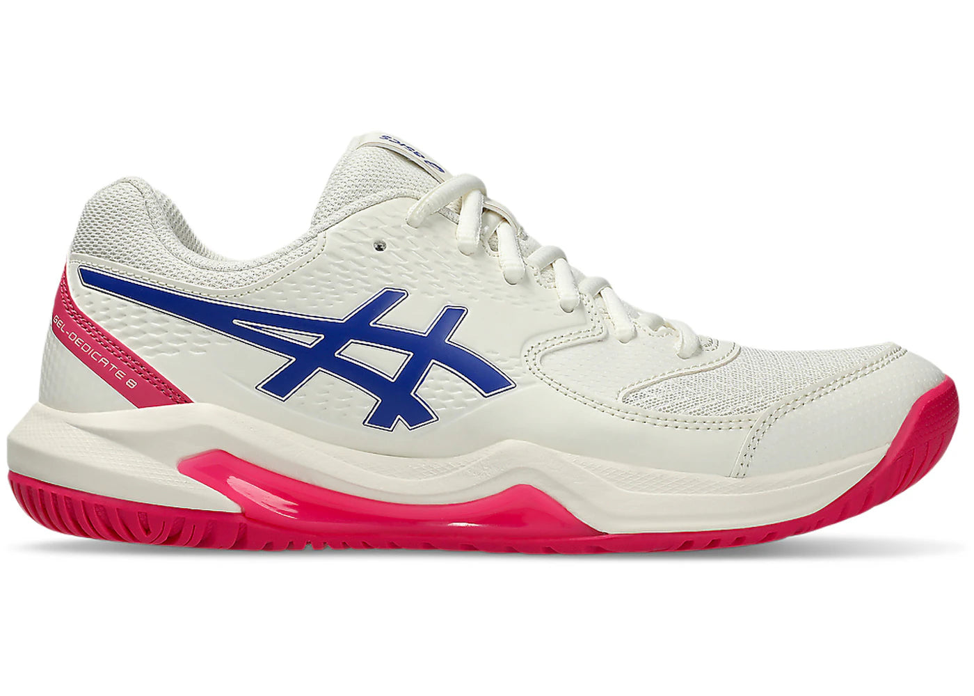 ASICS Gel-Dedicate 8 Cream Dark Cobalt (Women's) - vue 360