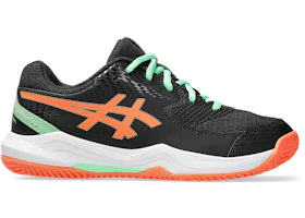 ASICS Gel-Dedicate 8 Padel Black Vivid Coral (GS) - vue 360