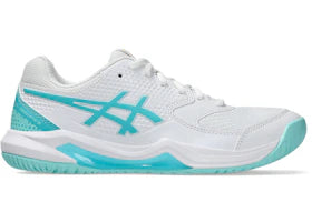 ASICS Gel-Dedicate 8 Pickleball White Energy Aqua (Women's) - vue 360
