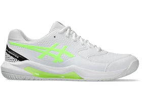 ASICS Gel-Dedicate 8 Pickleball White Lime Burst - vue 360