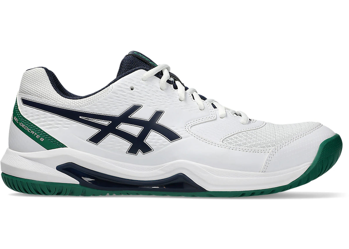 ASICS Gel-Dedicate 8 White Midnight - vue 360