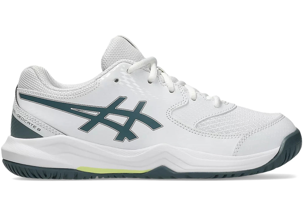 ASICS Gel-Dedicate 8 White Ironclad (GS) - vue secondaire A