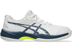 ASICS Gel-Game 9 White Mako Blue (GS) - vue 360