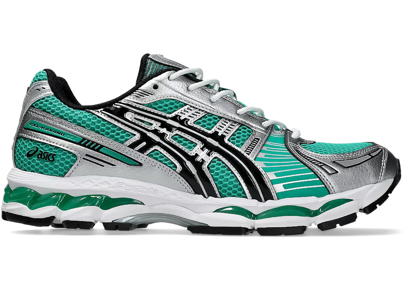 ASICS Gel-Kayano 12.1 Edamame Green Black - vue 360