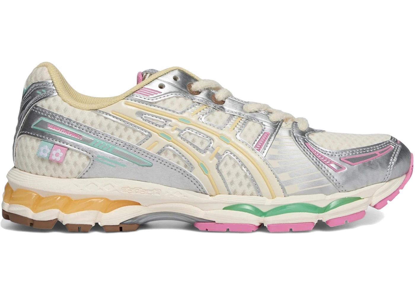 ASICS Gel-Kayano 12.1 Vandy The Pink Vanilla - vue 360