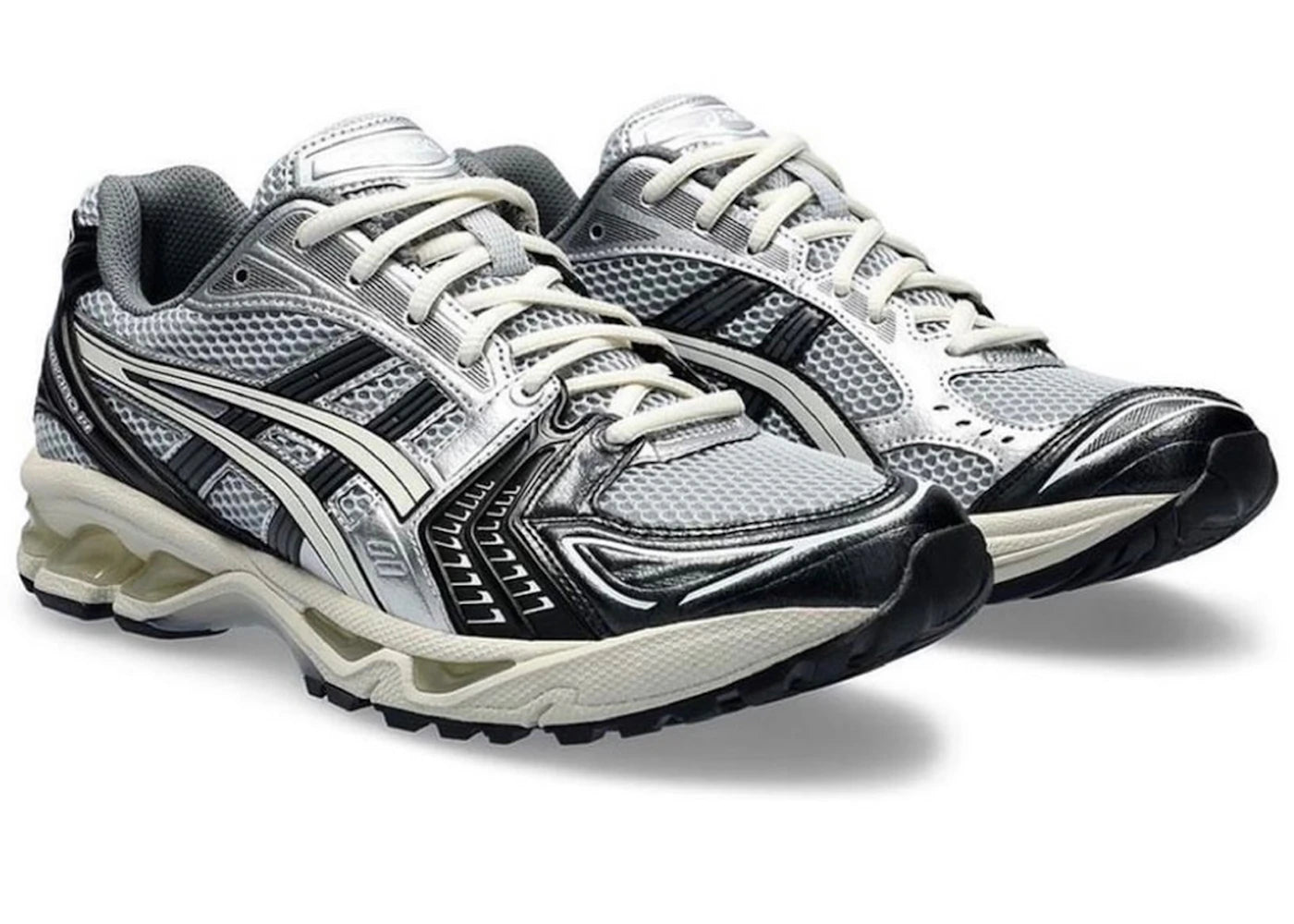ASICS Gel-Kayano 14 Black Glacier Grey Silver
