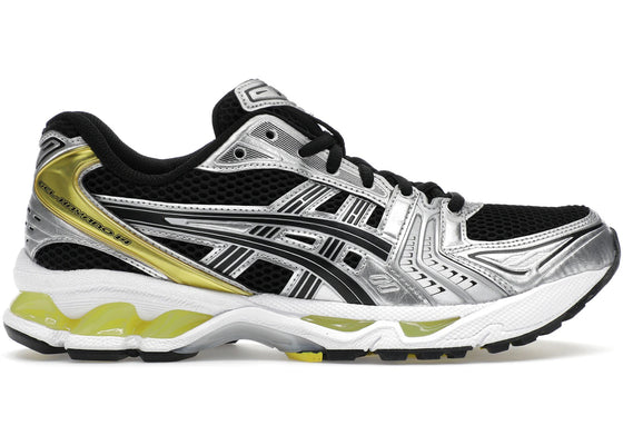 ASICS Gel-Kayano 14 Black Lemon Spark sneakers - authentic streetwear shoes