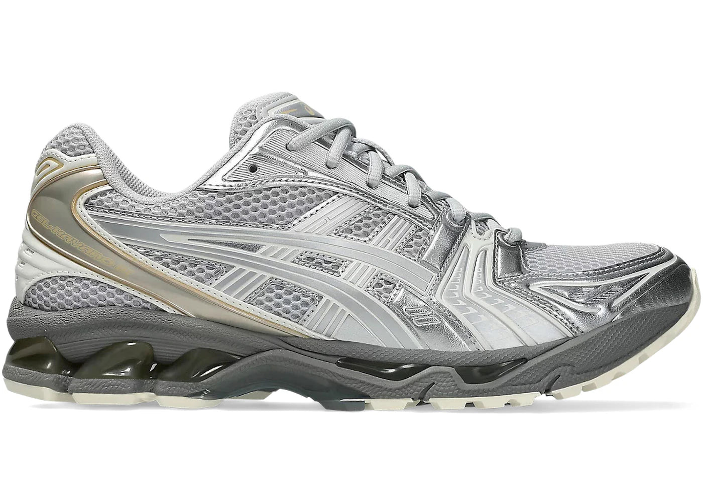 ASICS Gel-Kayano 14 Concrete Pure Silver - vue 360