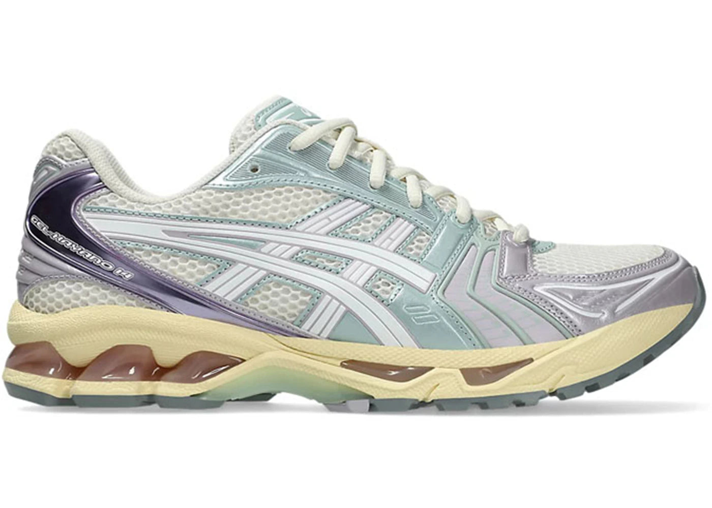 ASICS Gel-Kayano 14 Cream Dusk Violet - vue 360