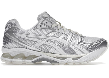 ASICS Gel-Kayano 14 JJJJound Silver White sneakers - authentic streetwear shoes