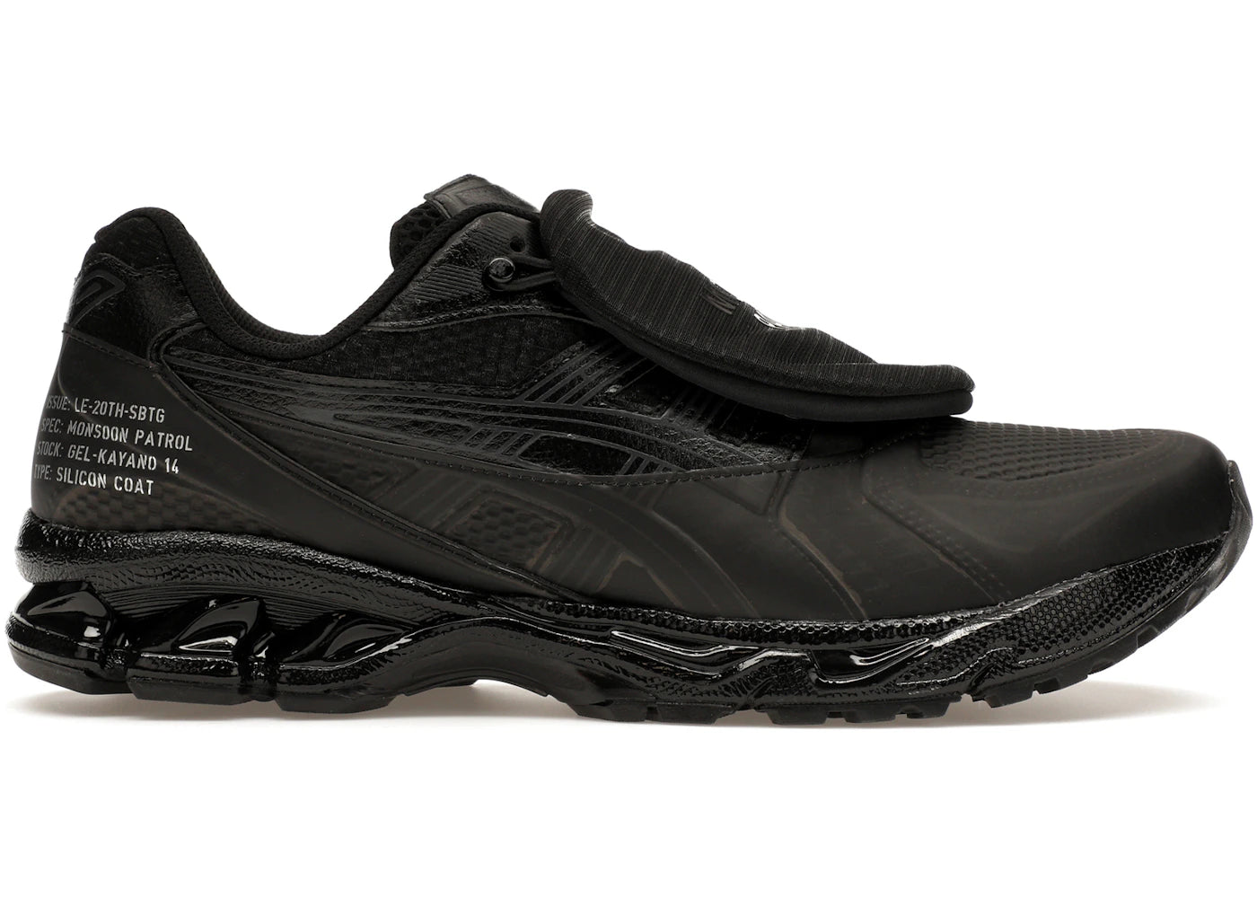 ASICS Gel-Kayano 14 SBTG x Limited Edt Monsoon Patrol Black