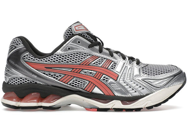 ASICS Gel-Kayano 14 Silver Papaya sneakers - authentic streetwear shoes