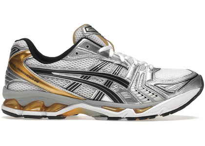 ASICS Gel-Kayano 14 White Pure Gold sneakers - authentic streetwear shoes