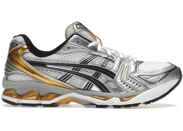 ASICS Gel-Kayano 14 White Pure Gold sneakers - authentic streetwear shoes