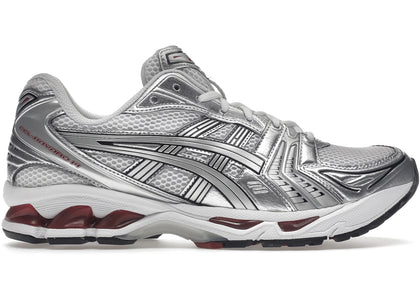 ASICS Gel-Kayano 14 White Pure Silver sneakers - authentic streetwear shoes