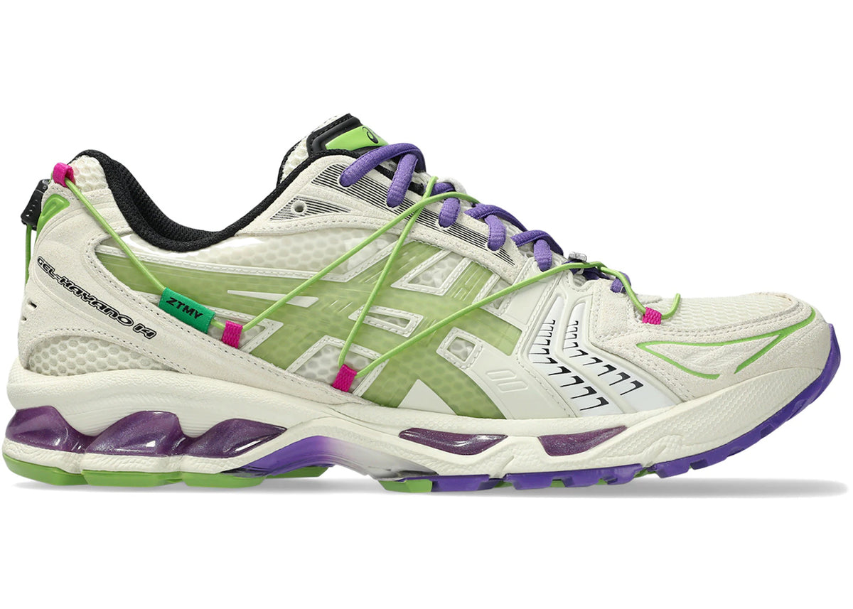 ASICS Gel-Kayano 14 Zutomayo White Green - vue 360