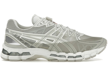 ASICS Gel-Kayano 20 Unaffected Cream Lake Grey sneakers - authentic streetwear shoes
